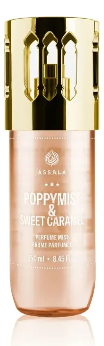 Assala Poppy Mist & Sweet Caramel Perfume Mist 250ml