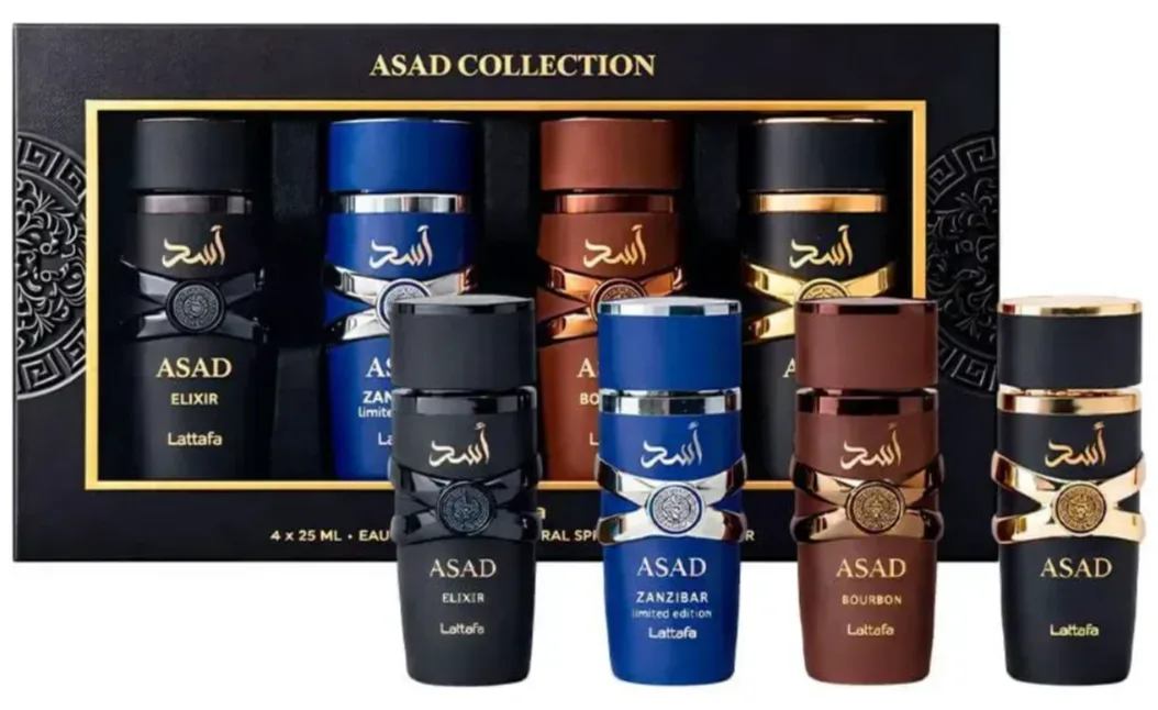 kit Lattafa Asad Collection (4 X 25ml)