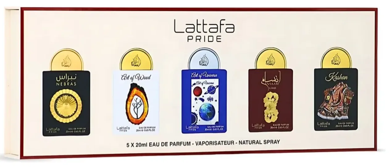 kit Lattafa Pride Discovery Set (5 X 20ml)