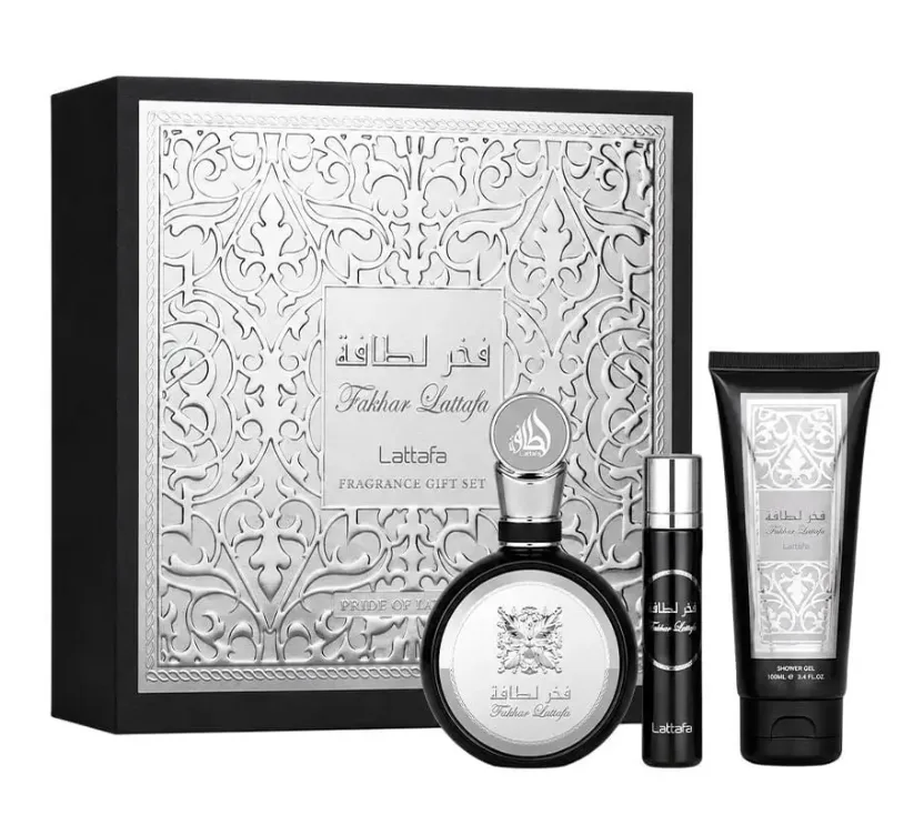 kit Fakhar Lattafa Fragrance Gift Set