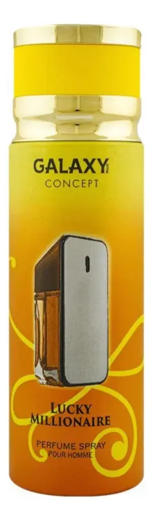 Galaxy Concept Lucky Millionaire Perfume Spray 200ml